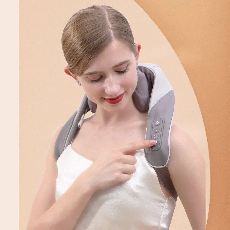 Masajeador Eléctrico de Cuello y Espalda | ENVIO GRATIS