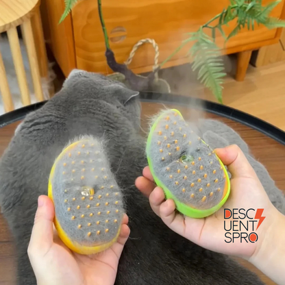 CEPILLO A VAPOR PARA MASCOTAS 3 EN 1