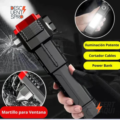 Linterna Indestructible 5en1 | ULTRA POTENTE