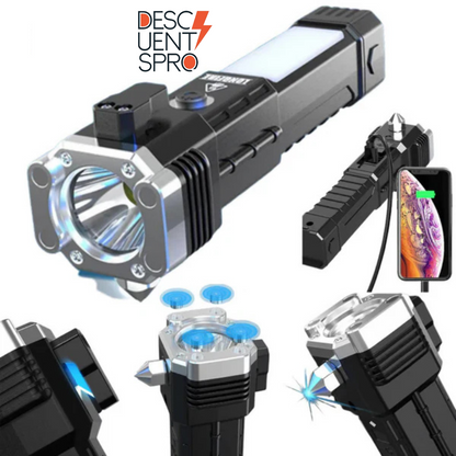 Linterna Indestructible 5en1 | ULTRA POTENTE